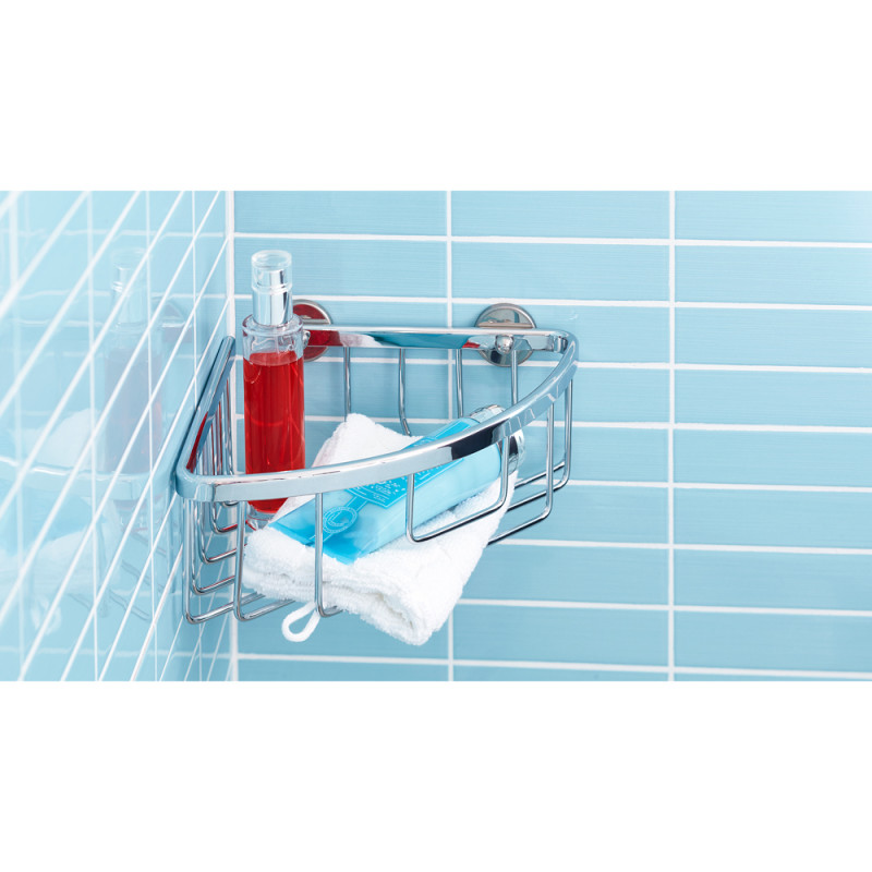 Panier d'angle pour douche Aluxx 20 cm TESA