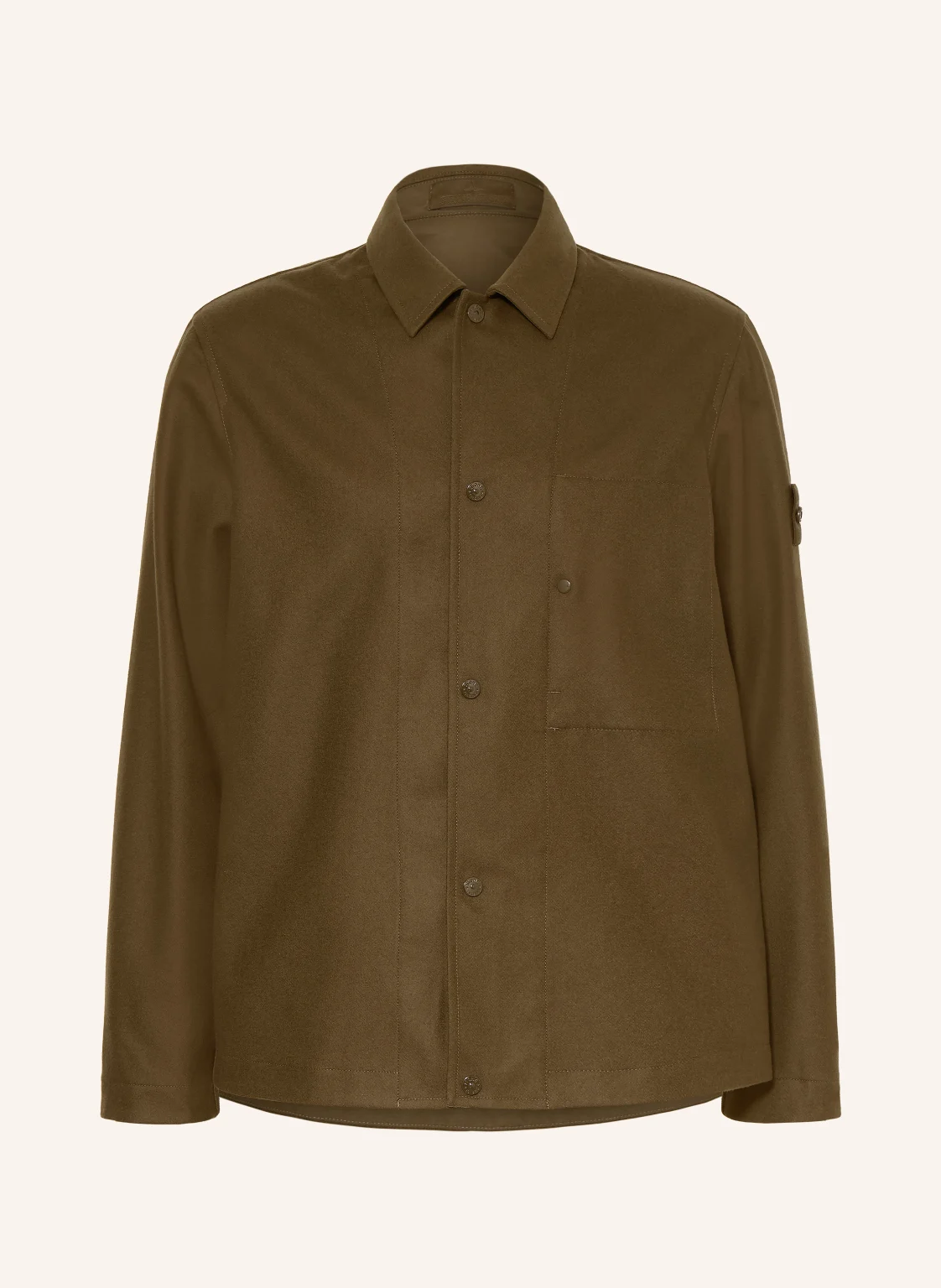 STONE ISLAND Overjacket GHOST aus Flanell