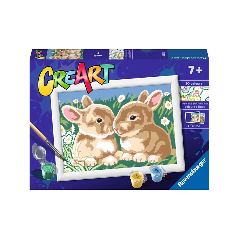 Spielset Zwei kleine Häschen