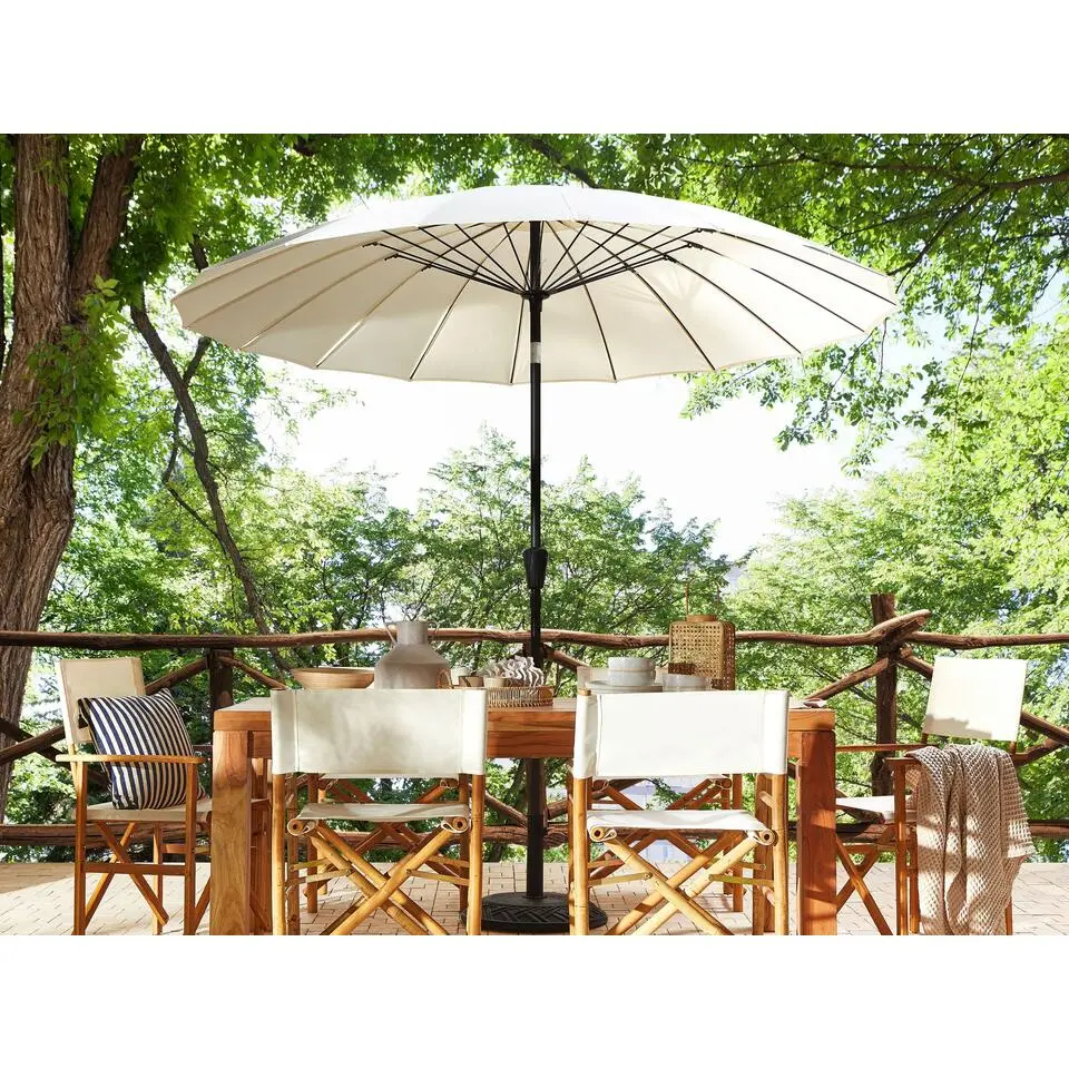 BAIA - Parasol - Beige - 270 cm - Polyester