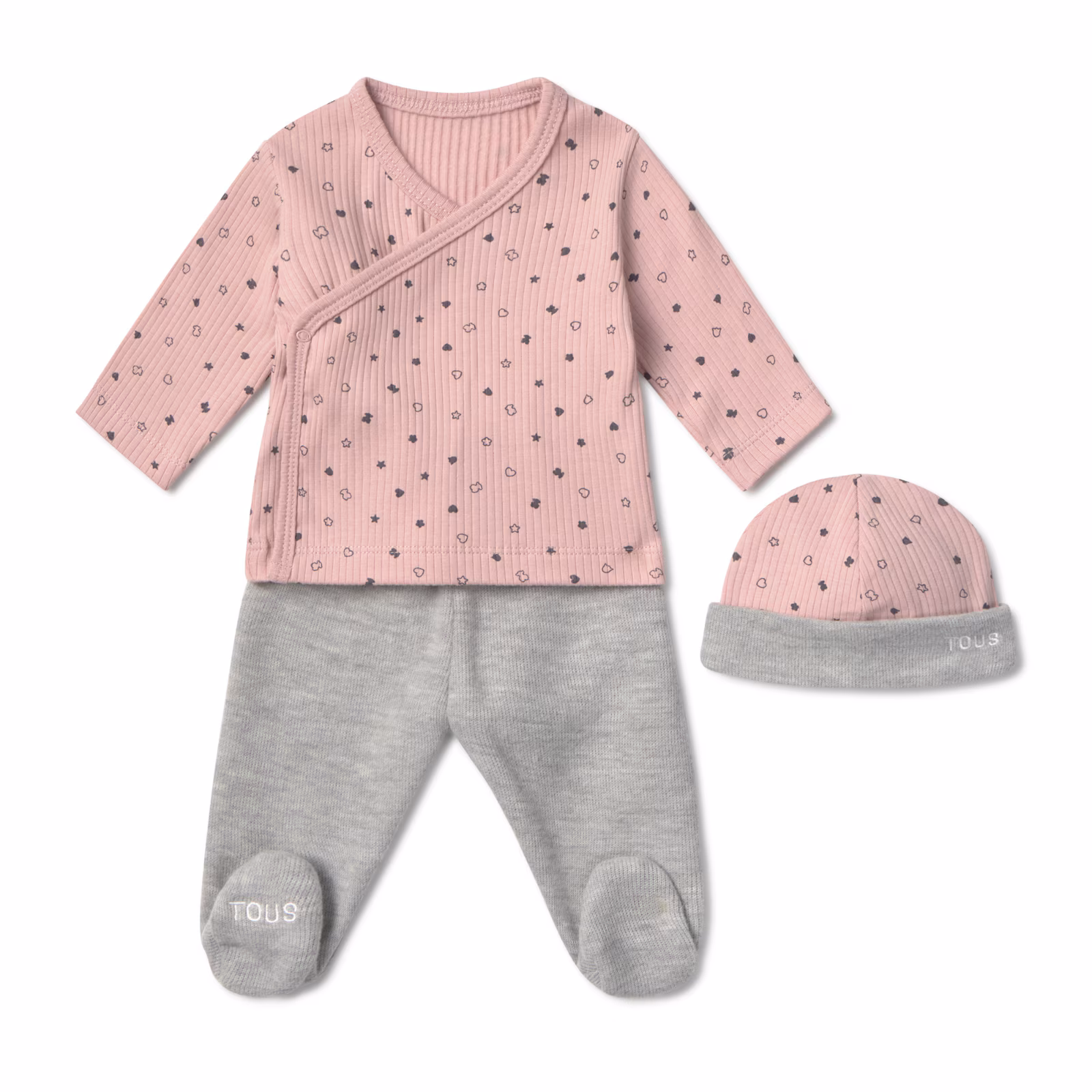 Conjunto de bebé de recién nacido Mini rosa