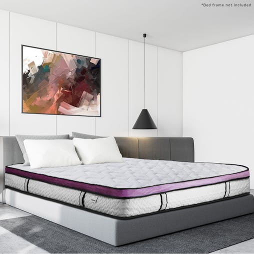 NNEDPE Laura Hill Euro Top Spring Pocket Mattress Queen - 30cm