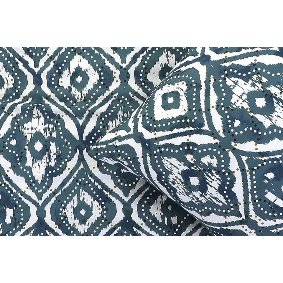 Dekbedovertrek Fez - blauw - 200x220 cm