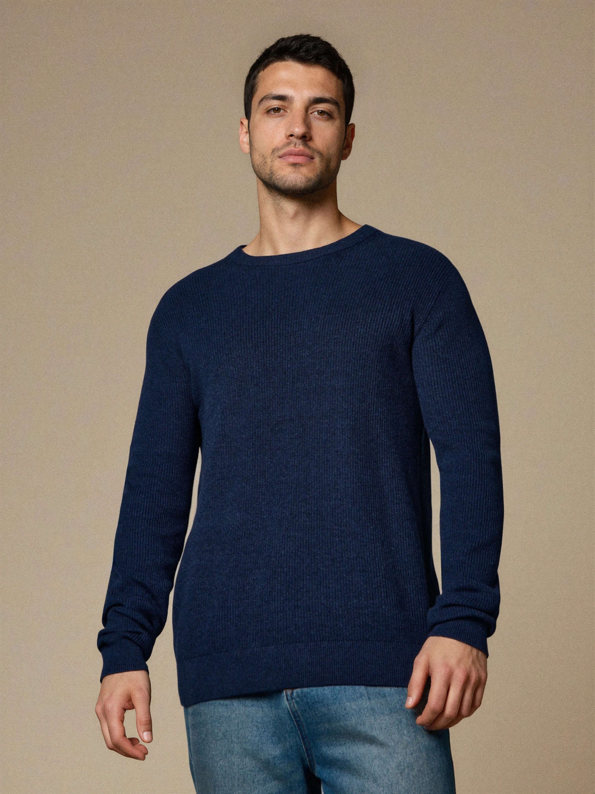 Bawełniany sweter basic