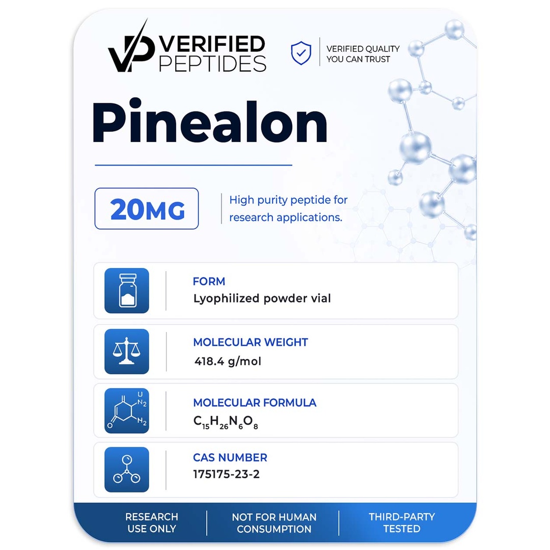 verified peptides pinealon