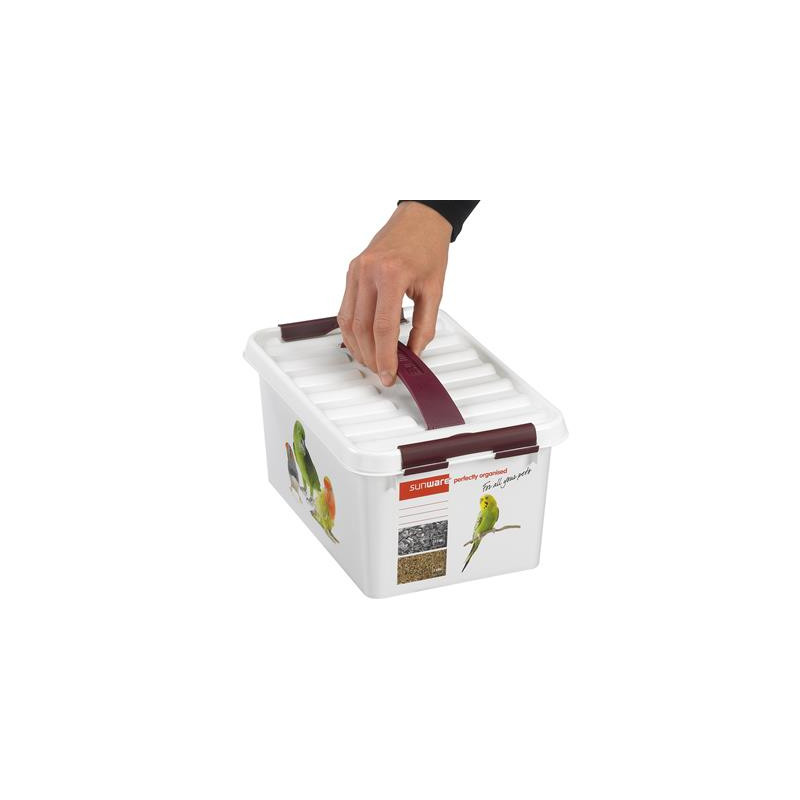 Box de rangement Q-line Pet Décor 6 L SUNWARE