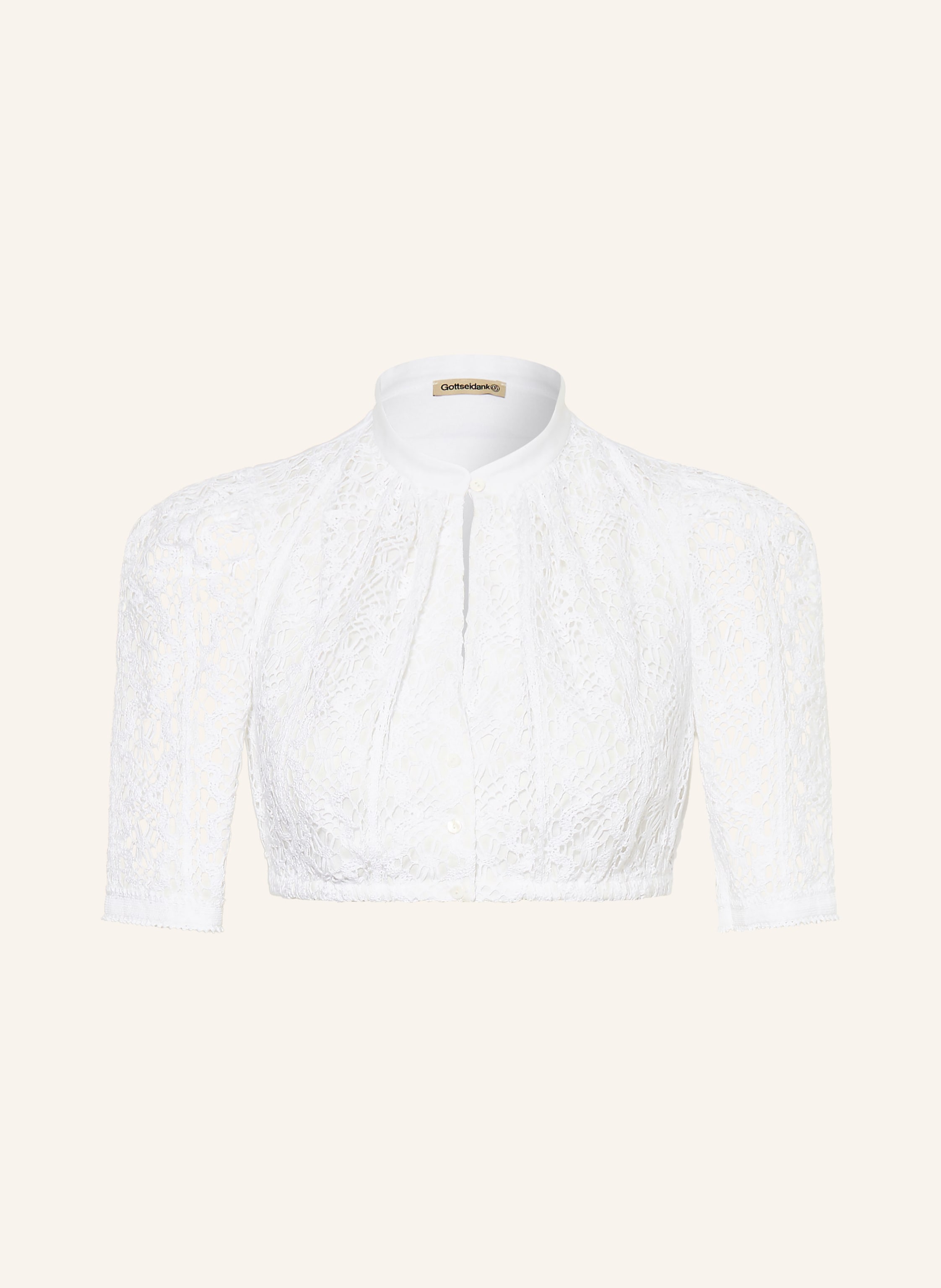 Gottseidank Dirndlbluse MAVA im Materialmix