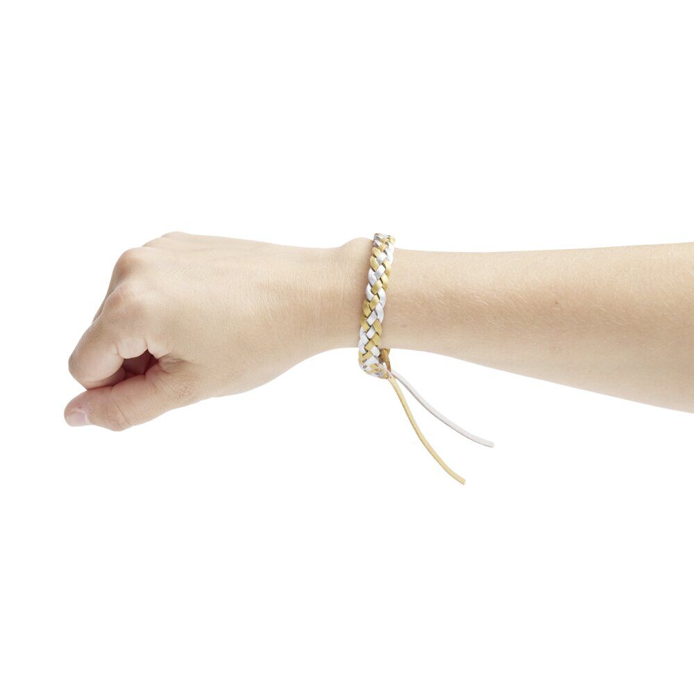 Bracelet citronnelle tressé L31cm (5 modèles)
