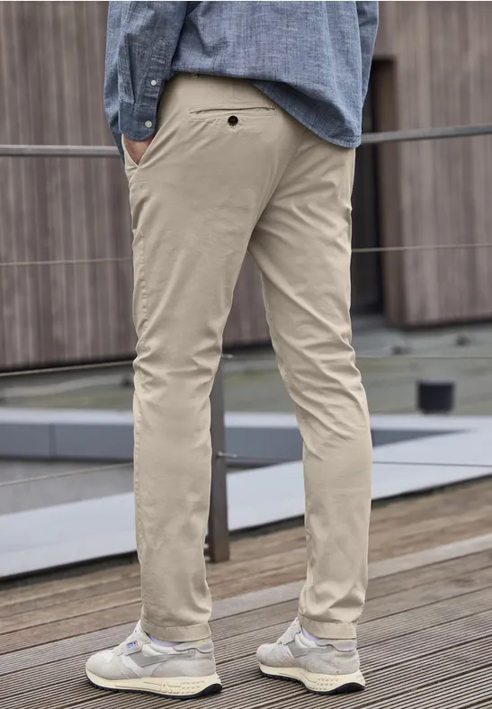 Slim Leg Chino mit Stretchbund