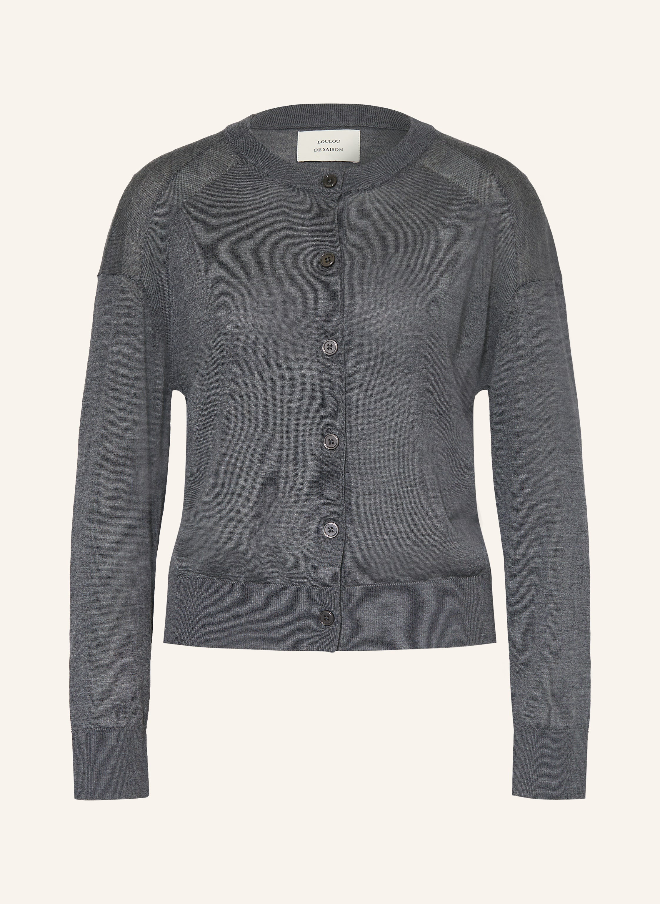 LOULOU DE SAISON Strickjacke KITA aus Cashmere