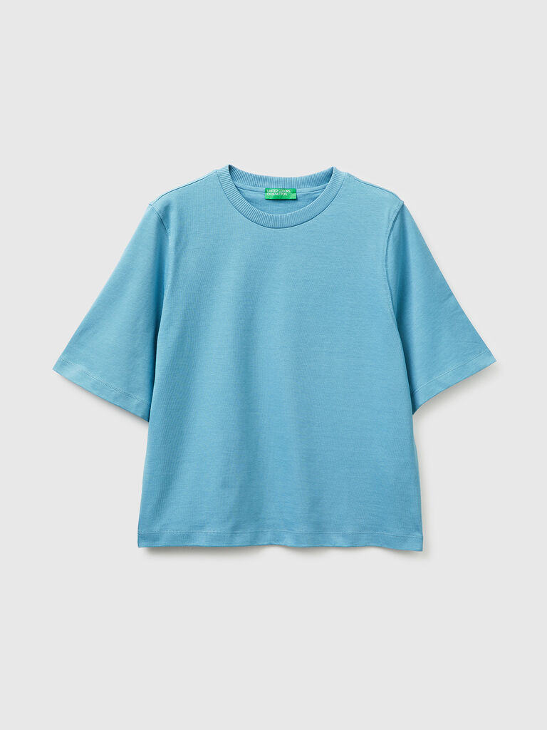 100% cotton boxy fit t-shirt