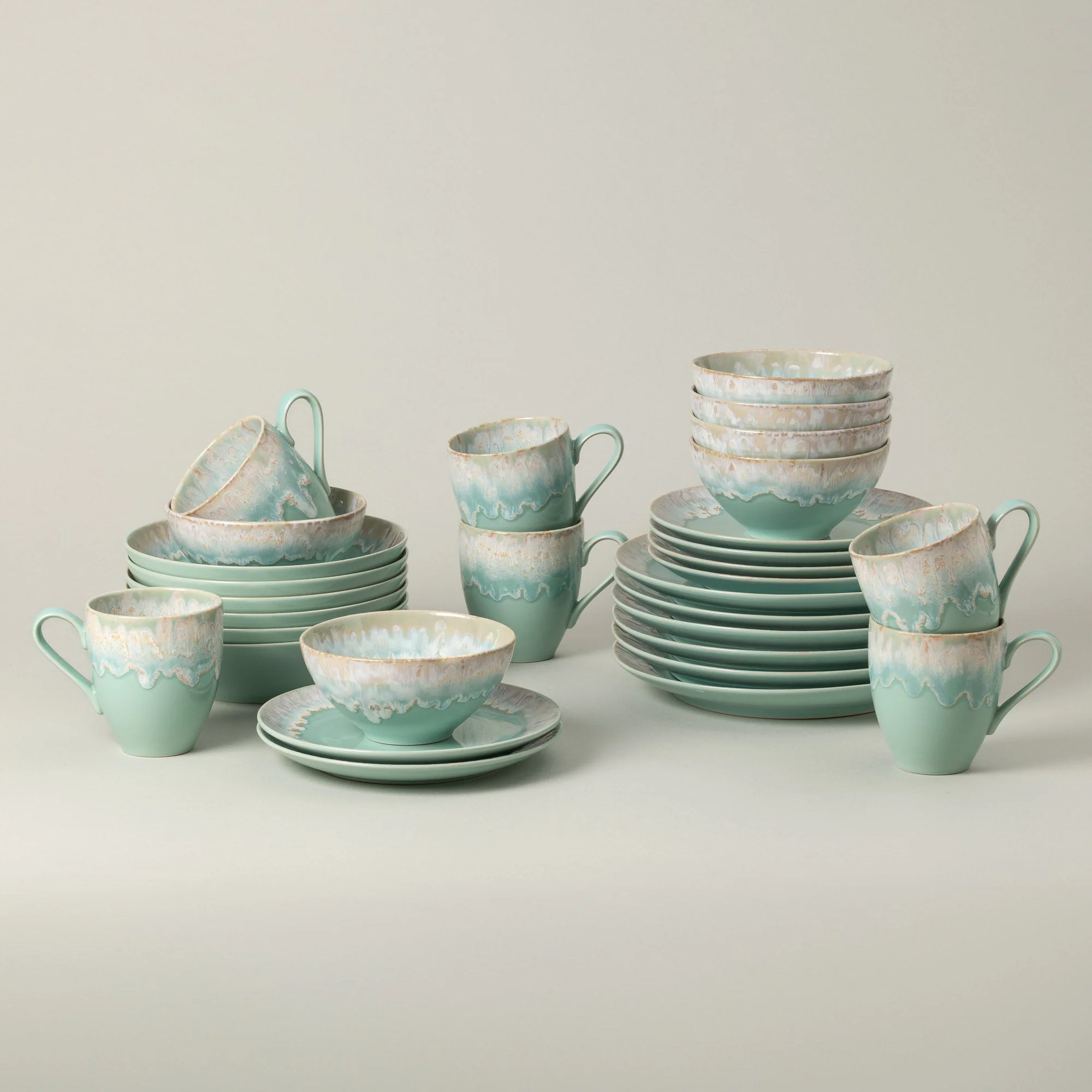 30-Piece Dinnerware Set with Mug Taormina, Casafina by COSTA NOVA