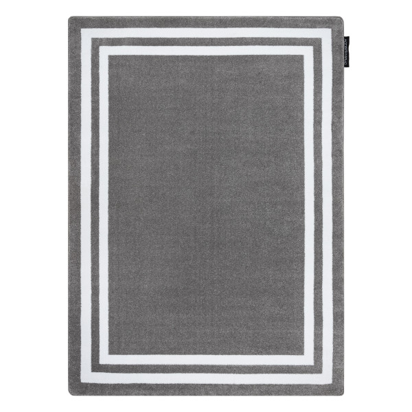 Dywan HAMPTON Ramka szary 120x170 cm