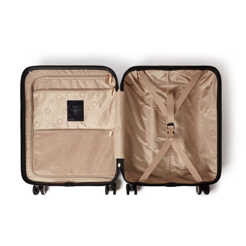 Ted Baker Midnight Bloom Cabin Case 4 Wheel Floral Travel Suitcase 39L