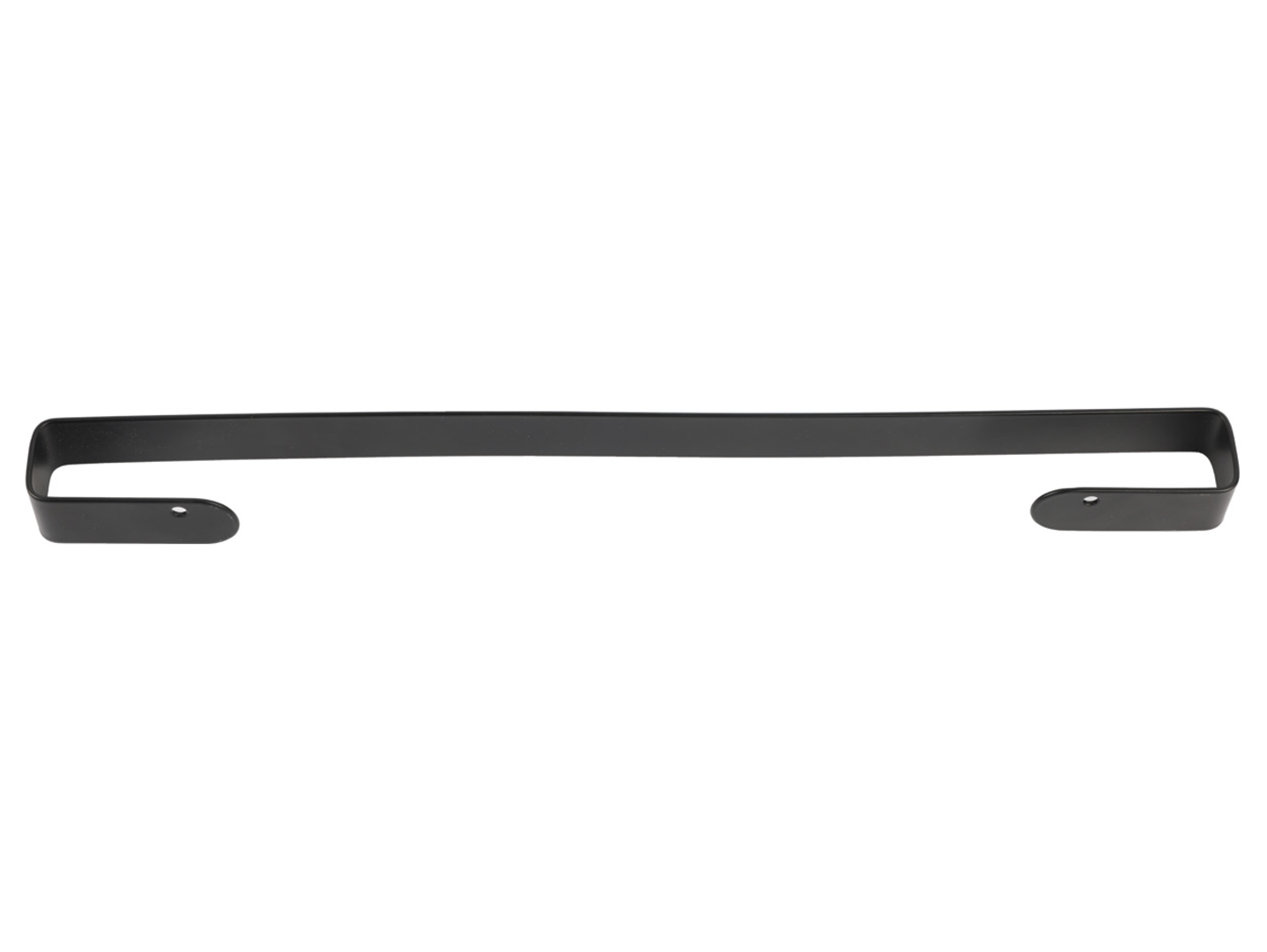 Wieszak na ręcznik 50 cm stalowy czarny