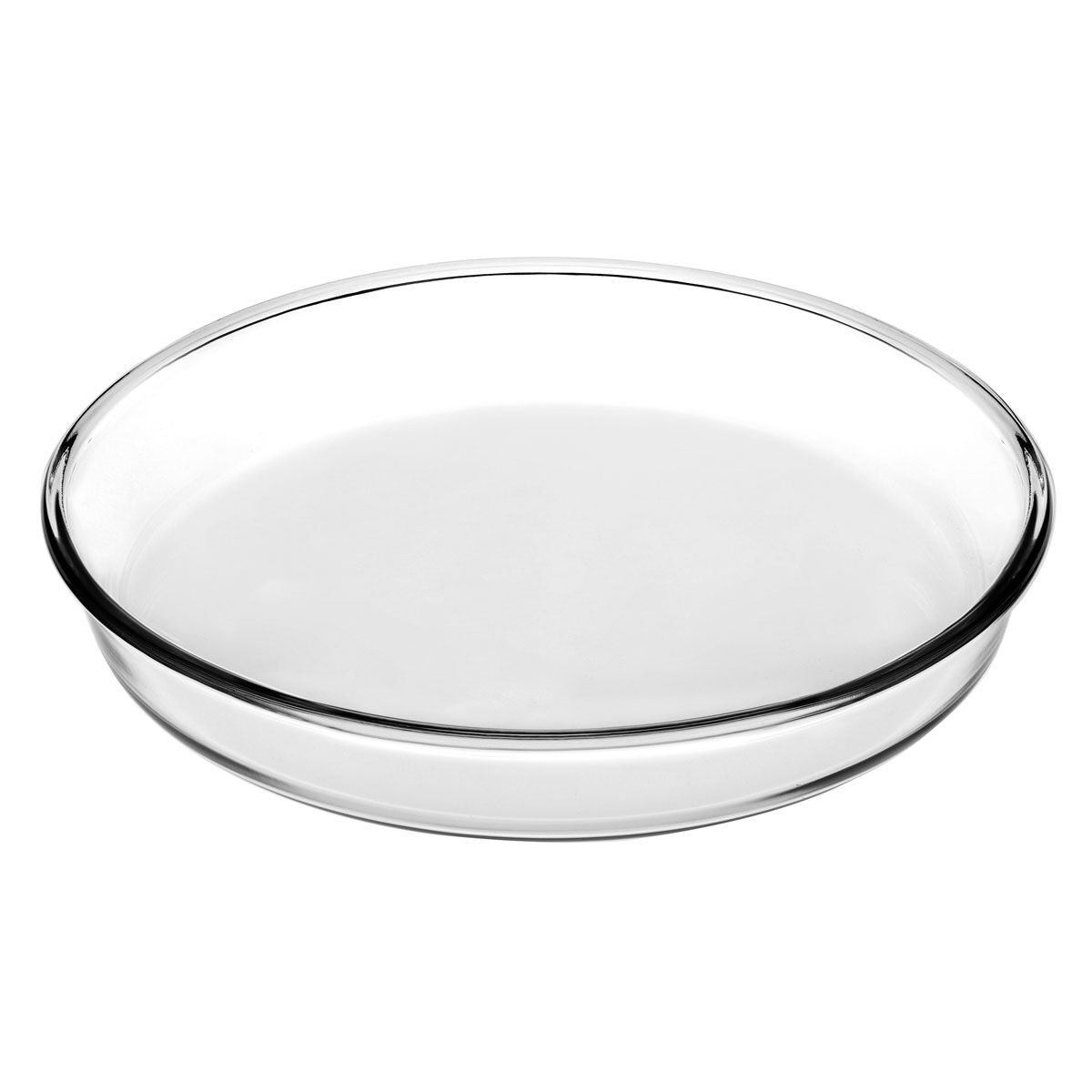 Travessa redonda BORCAM de vidro