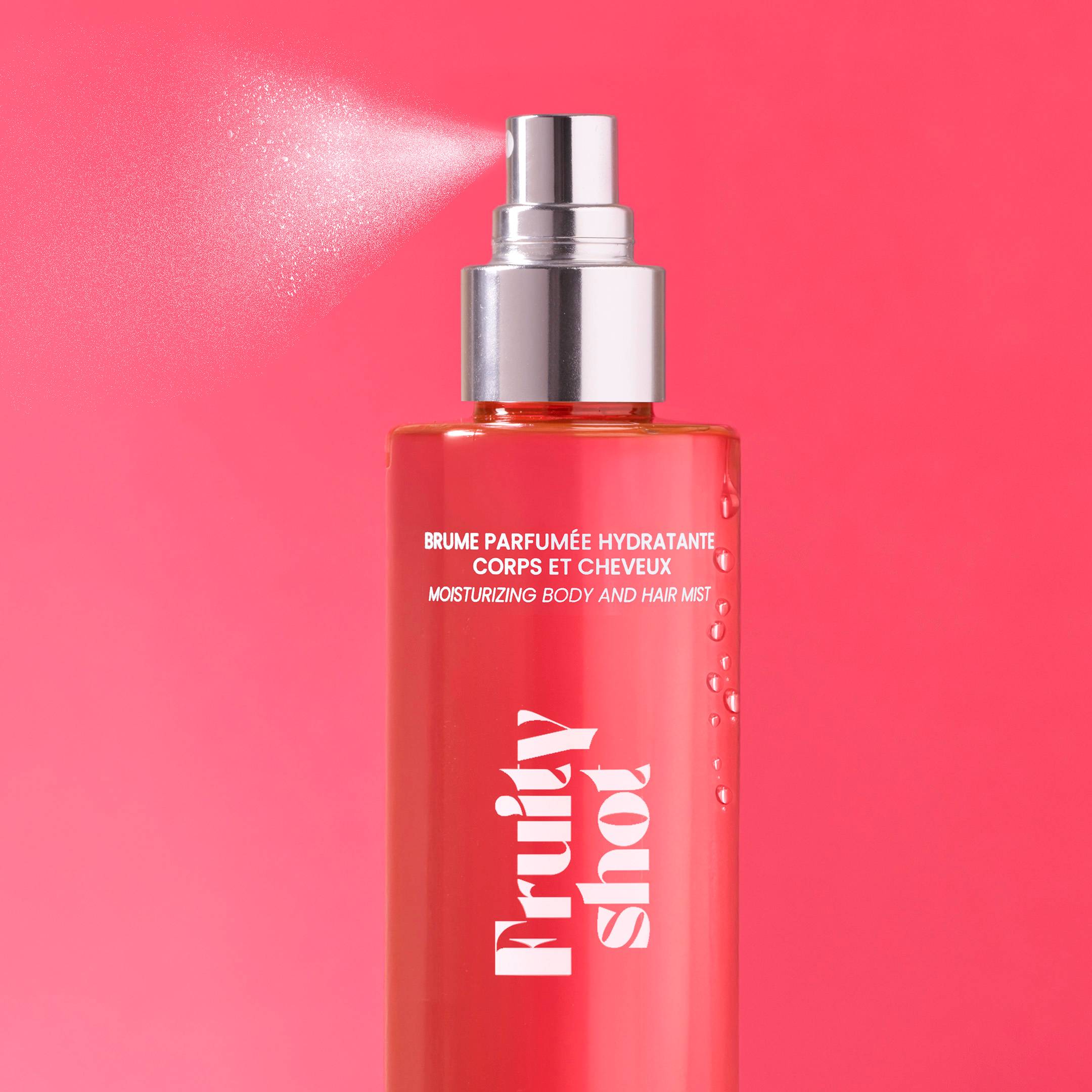 Fruity ShotBrume parfumée hydratante corps et cheveux 200 ml
