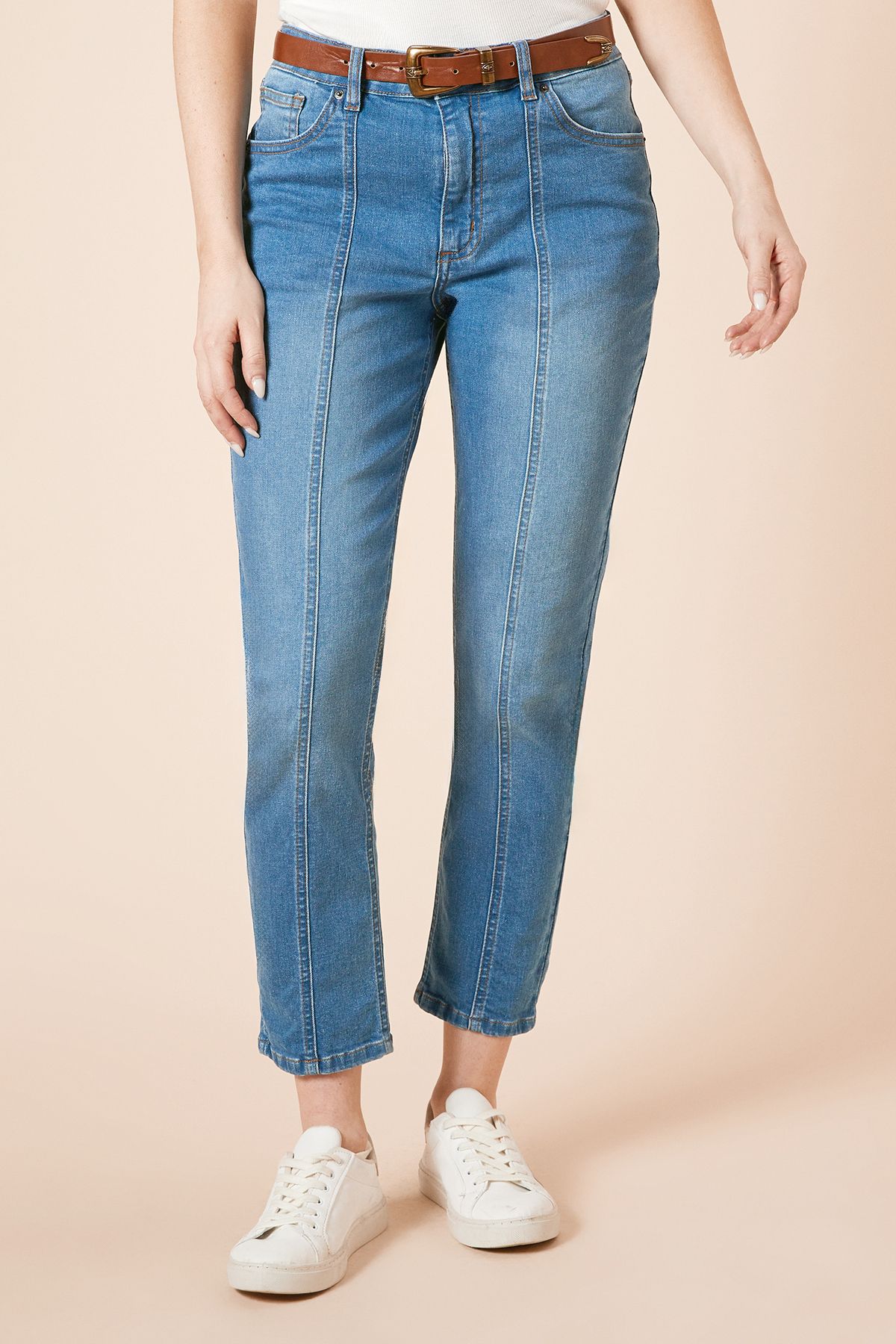 Dorothy Perkins Slim Seam Detail Jean