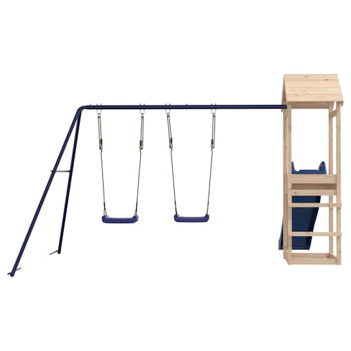 NNEVL Outdoor Playset Solid Wood Pine