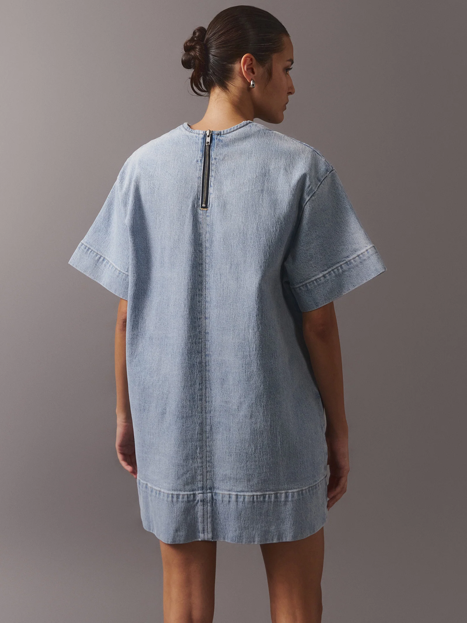 Relaxed Denim Dress