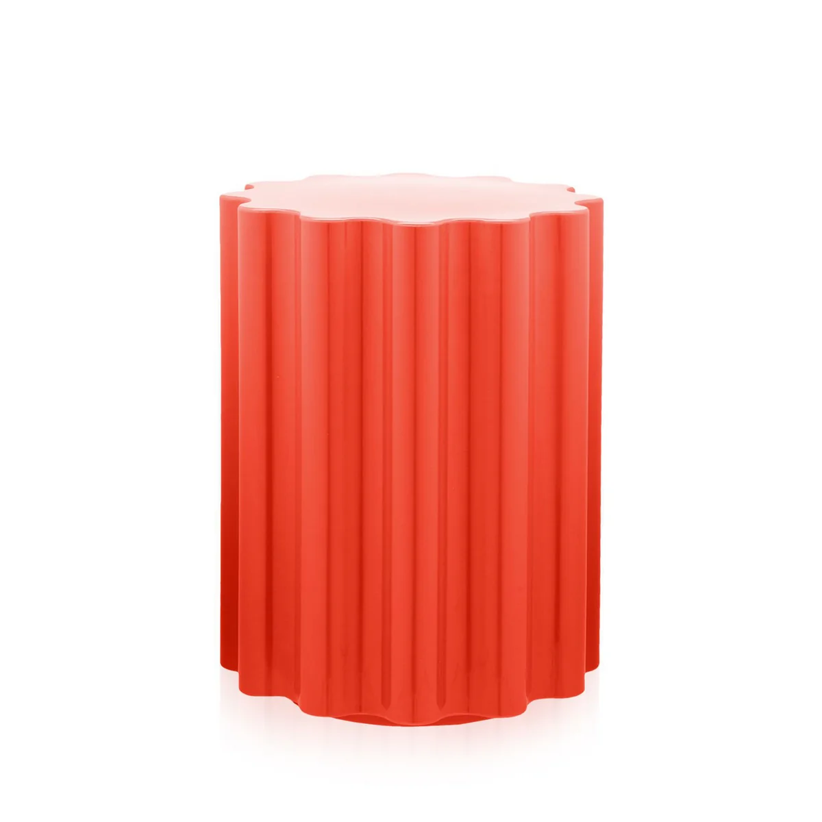 Kartell - Colonna Hocker/Beistelltisch, schwarz