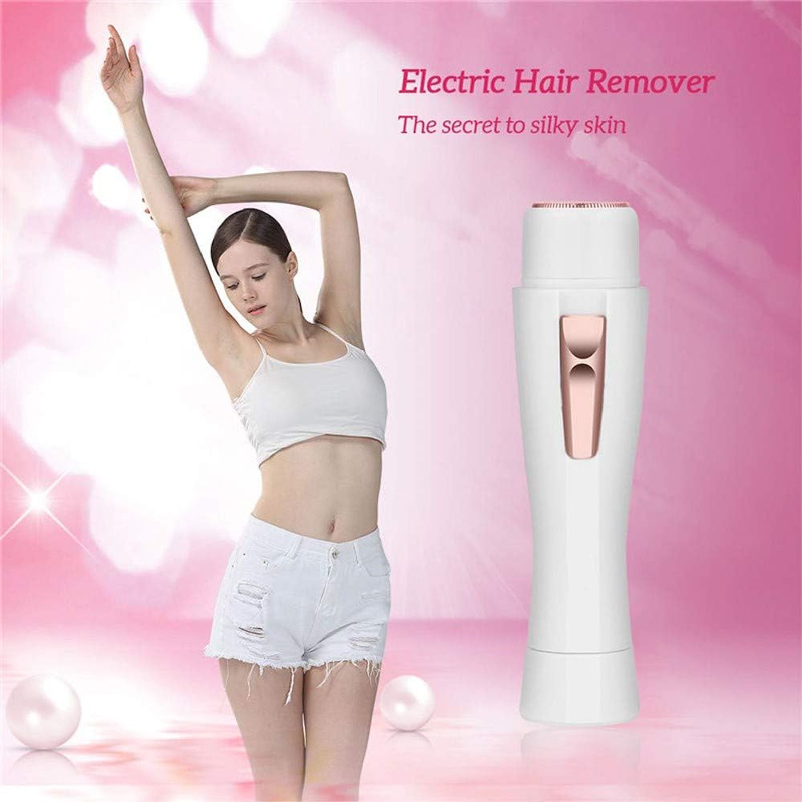 Xample Facial Epilator Finishing Touch Face Hair Removal Women Arms Body Hair Remover