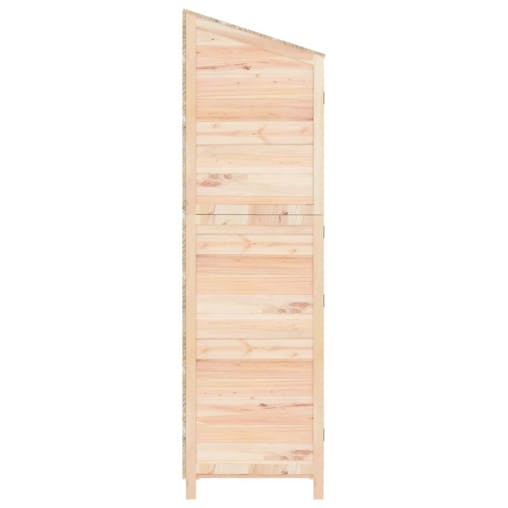 NNEVL Garden Shed 102x52x174.5 cm Solid Wood Fir