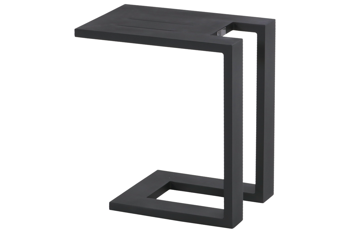 Hartman Bijzettafel Tim - Zwart Aluminium - 32x48x53cm