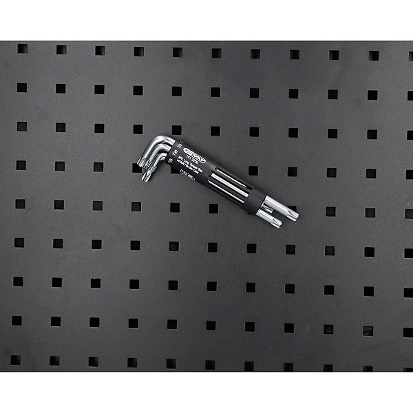 KS Tools - 151.2200 - Jeu de 8 clés mâles TORX percé longue, TB10 à TB50