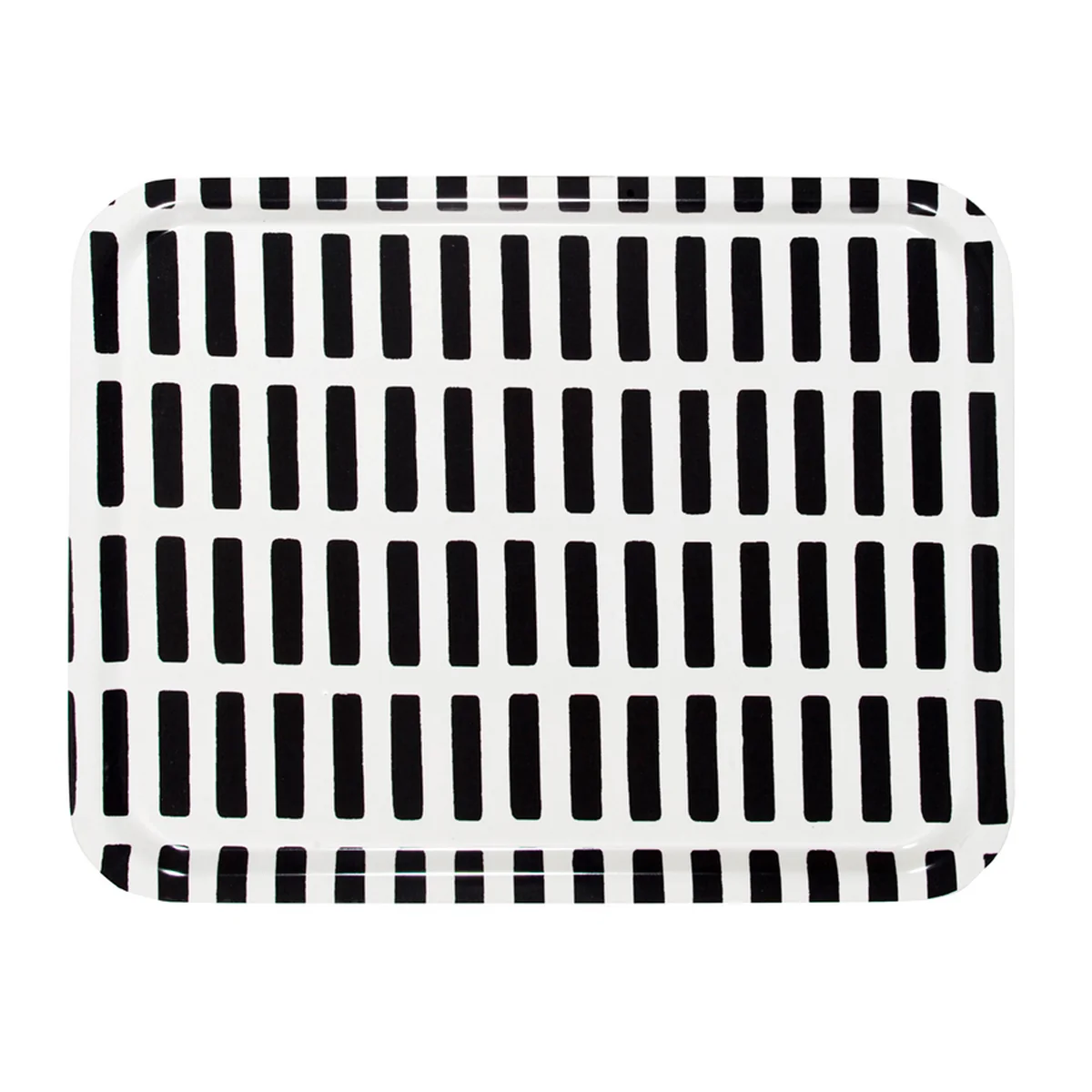 Artek - Siena Tablett Large, weiß / schwarz