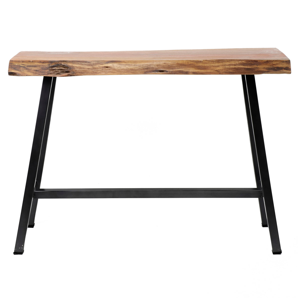 Giga Meubel Bartafel Live Edge - Naturel Hout - 125x46x92cm