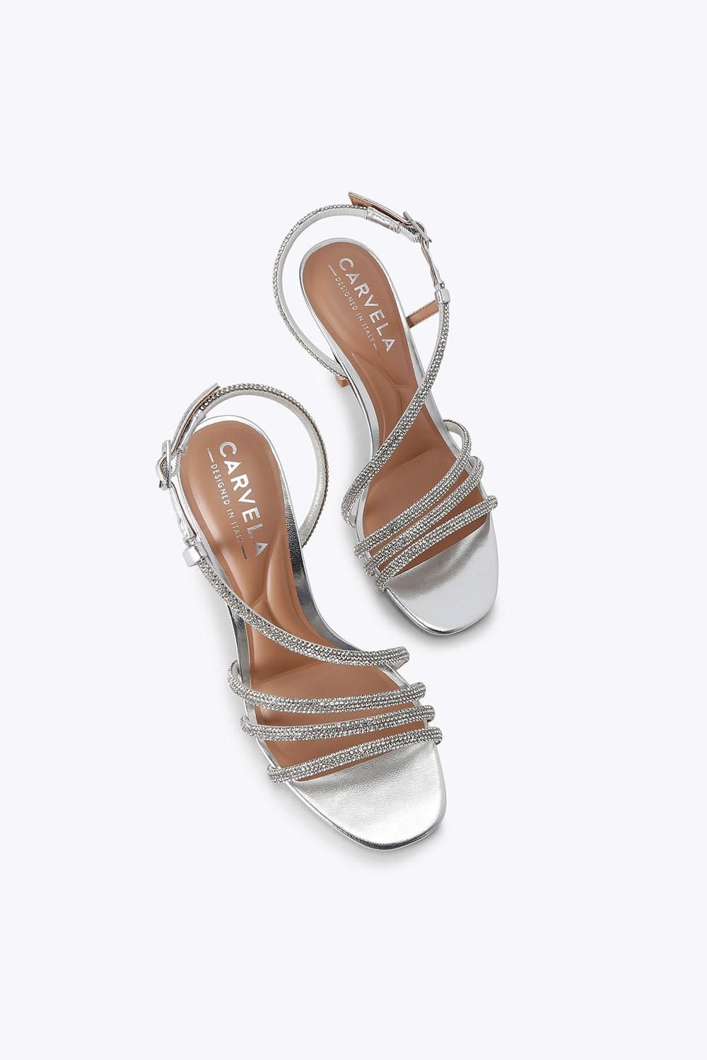 Carvela Paparazza Jewel Heel' Fabric Heels