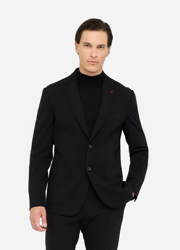 Blazer in jersey