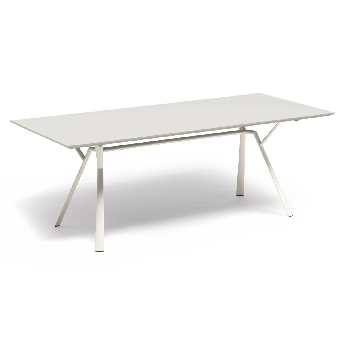 Fast - Radice Quadra Esstisch 150 x 90 cm, weiß