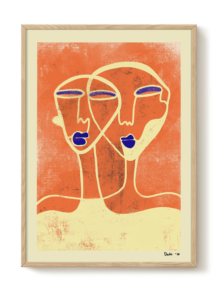 Studio Dalli - Brothers - PSTR studio Kunst Poster