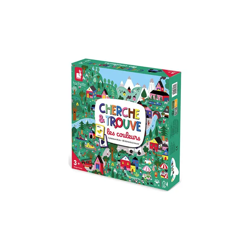 Kinderspiel Suche und finde die Farben