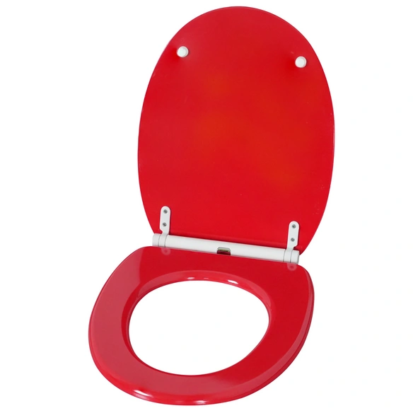 WC-Sitz, BxL: 37,7 x 47 cm, Rot