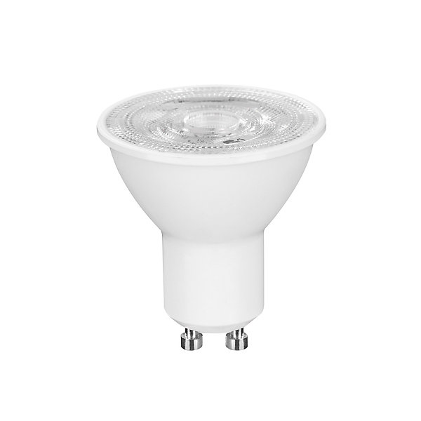 Lot 3 ampoules LED spot réflecteur GU10 345lm 3.6W = 50W Ø5cm Diall blanc chaud