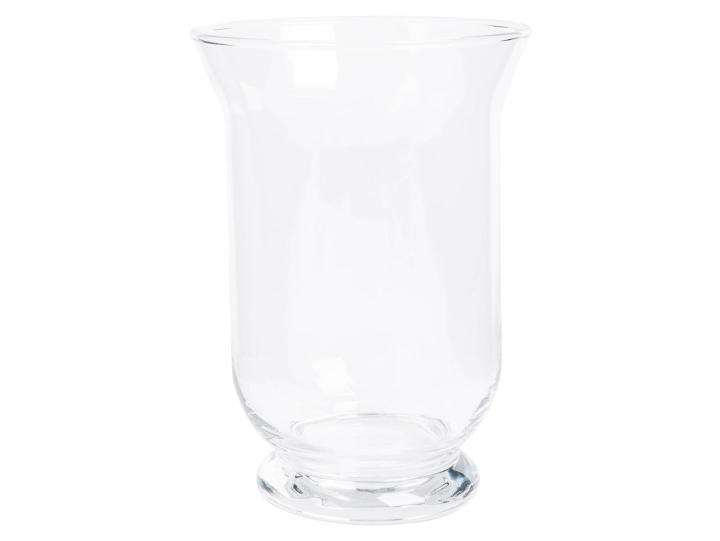 Wazon szklany Vilma 19,5 cm transparentny