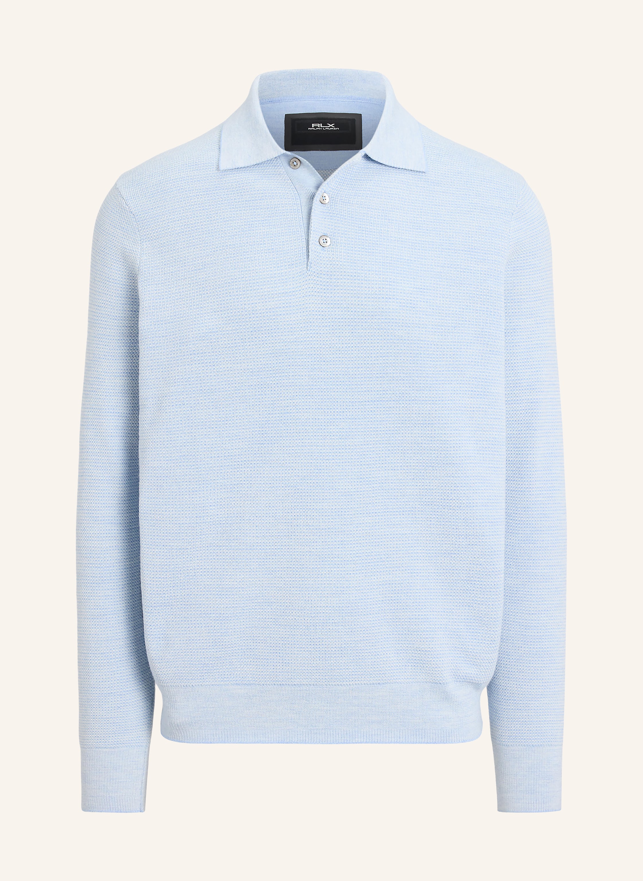 RLX RALPH LAUREN Funktions-Poloshirt mit Merinowolle