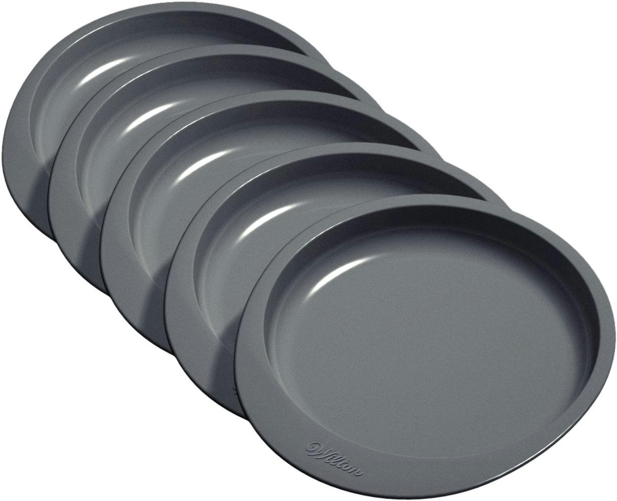 Wilton Easy Layer Pan Set, 6-in, 5-pc