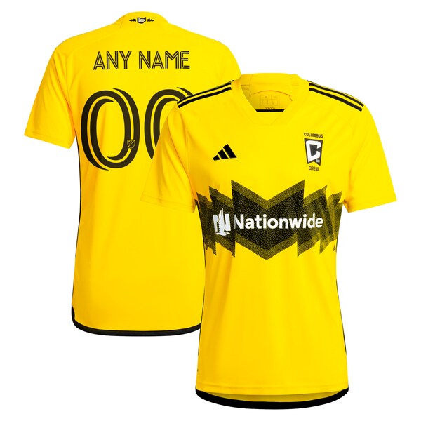 Columbus Crew adidas 2024 The Home Kit Replica Custom Jersey - Yellow