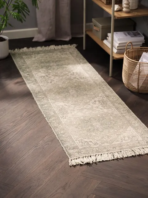 Tæppe RINGBLOMMA 65x200 multifarvet