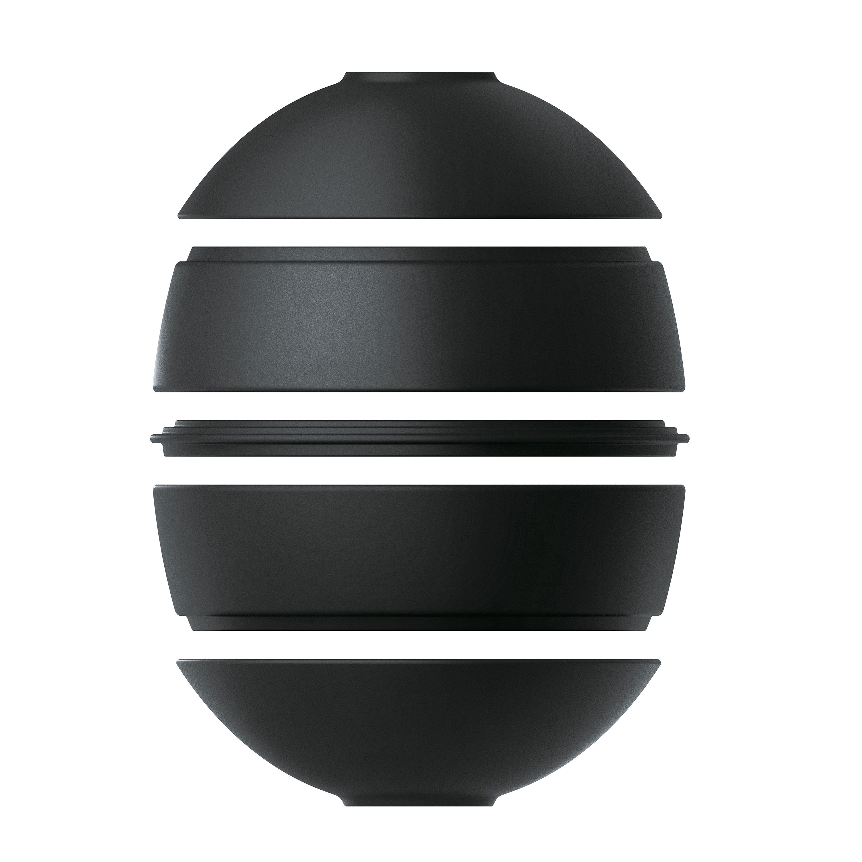 La petite Boule Snacking set - Black, Premium Porcelain