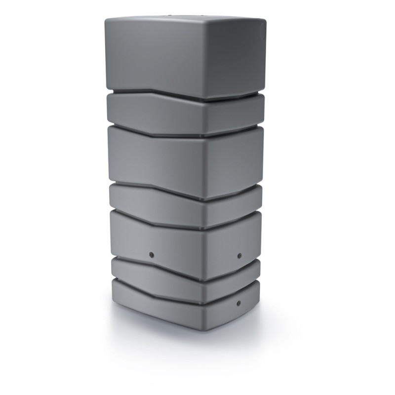 Tonneau à eau de pluie Aqua Tower gris 650 L WATERFORM