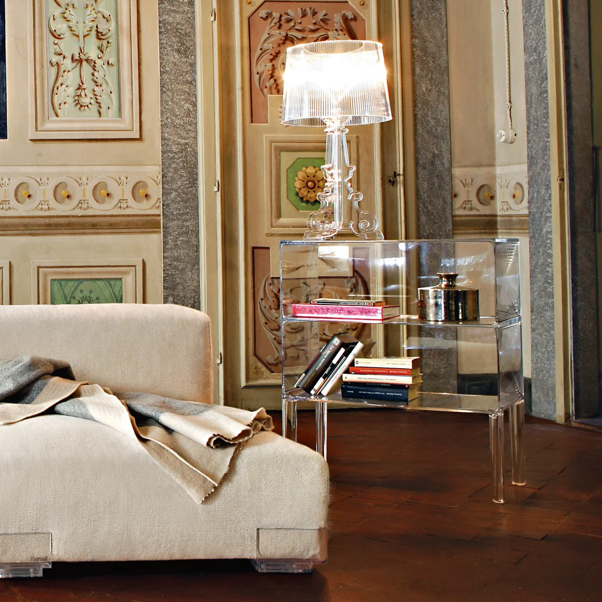 Kartell - Ghost Buster Kommode groß, glasklar