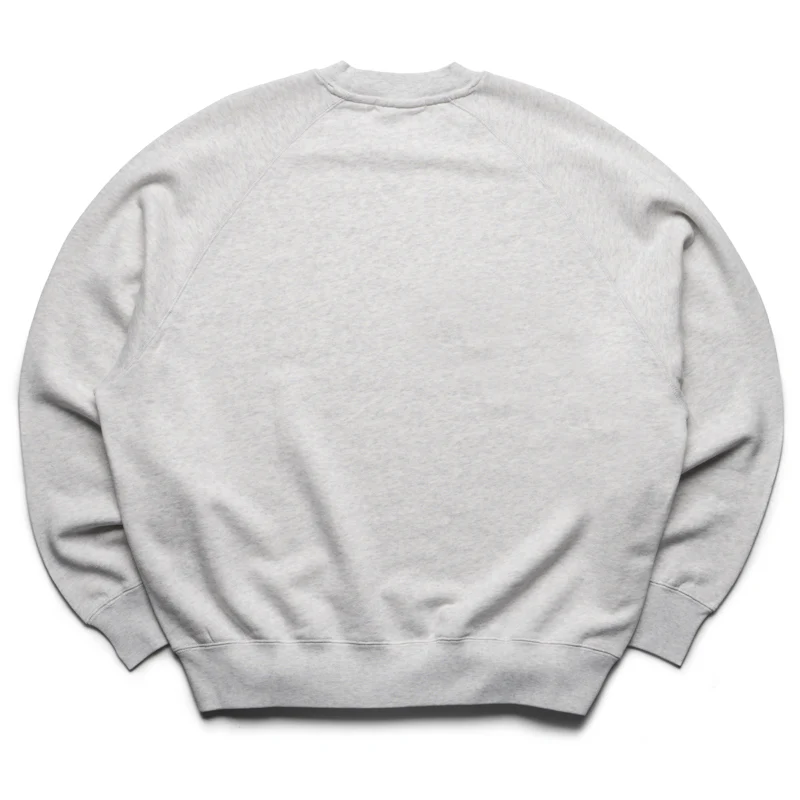 A Bathing Ape Heavy Wash Baby Milo Crewneck - Gray