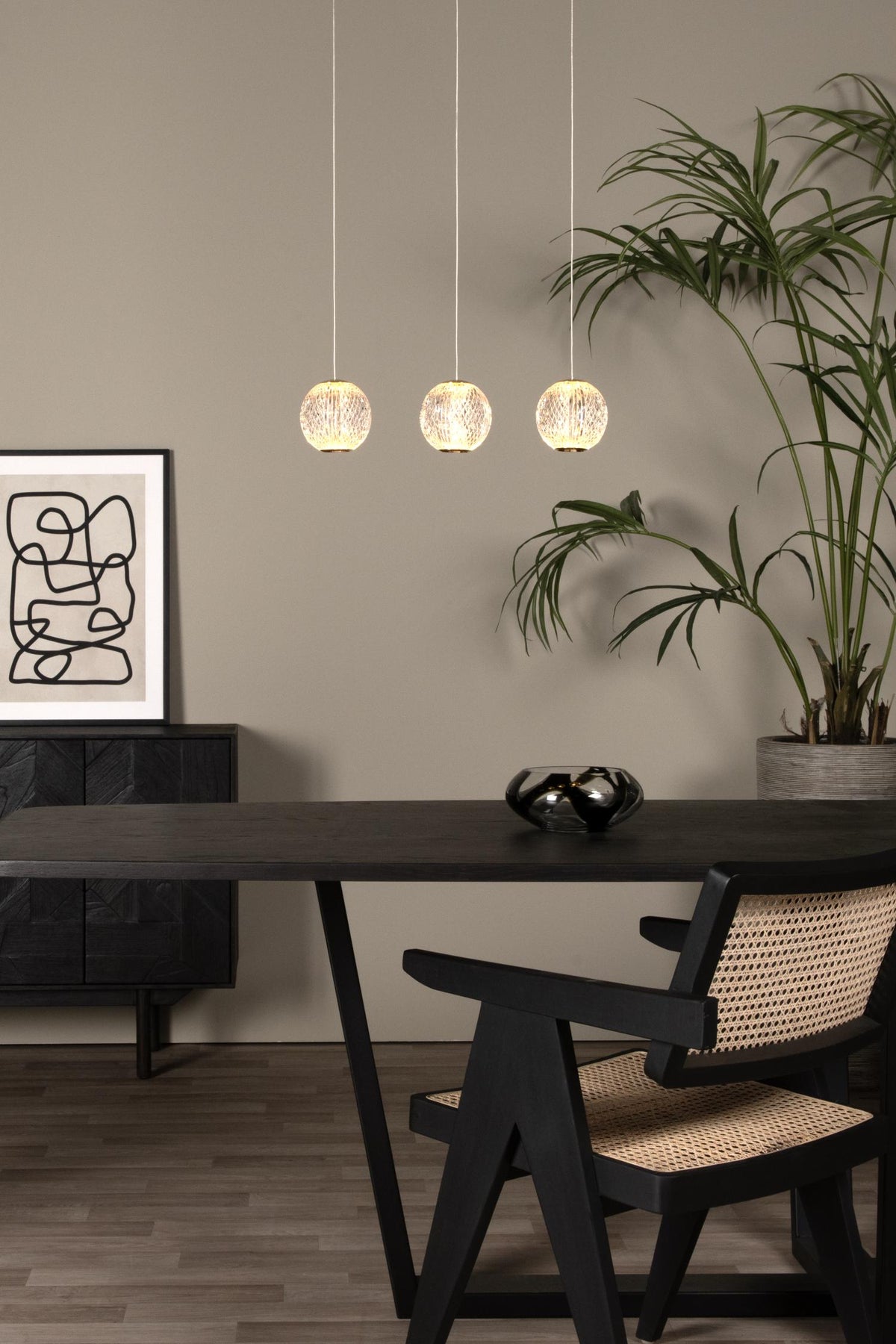 Lucide hanglamp CINTRA - Geïntegreerde LED - Transparant
