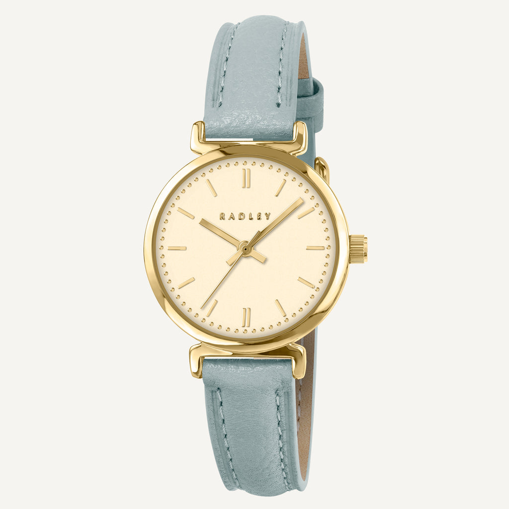 The Abbey - Mini T-Bar Leather Strap Watch