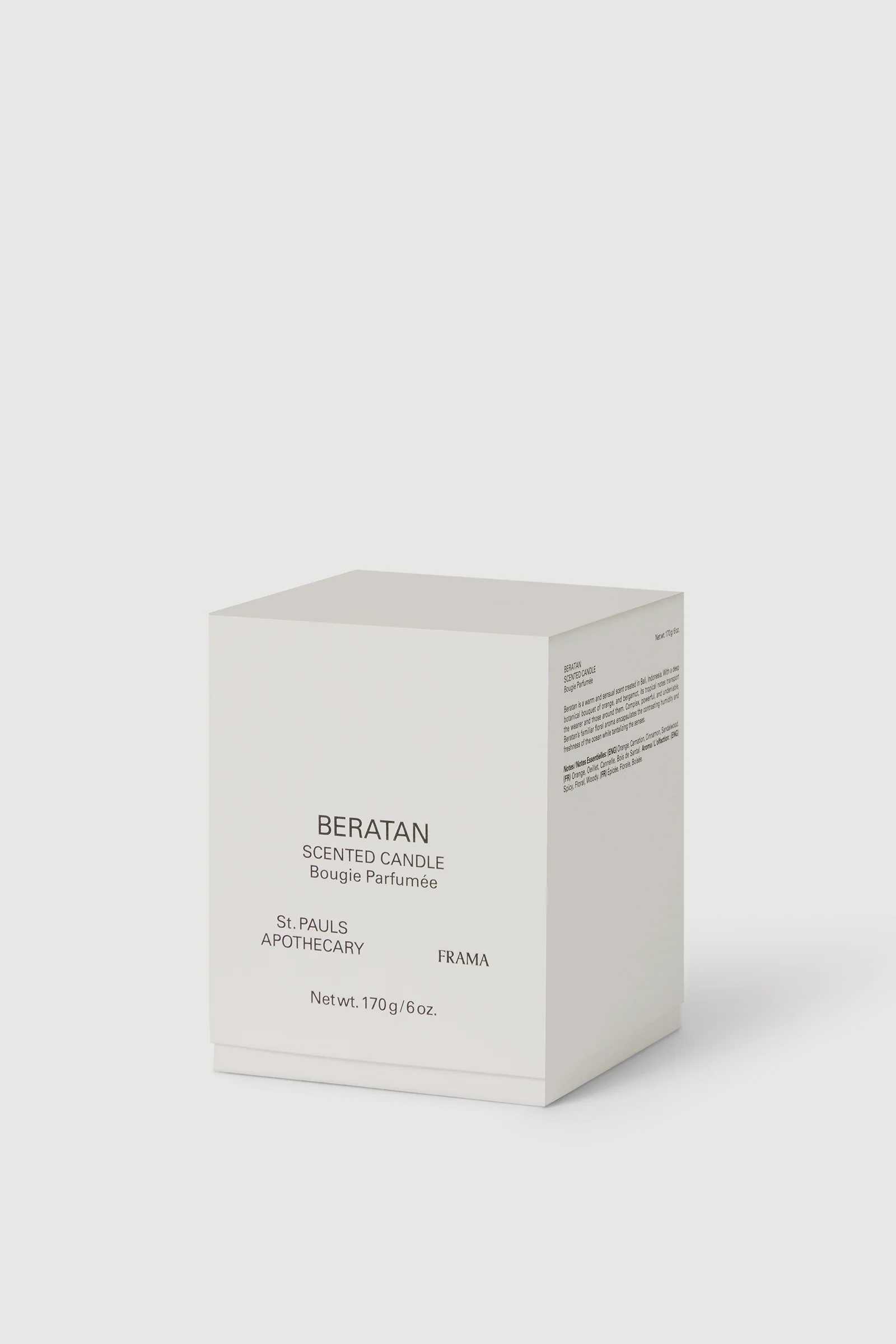 FRAMA - Beratan Scented Candle 170g